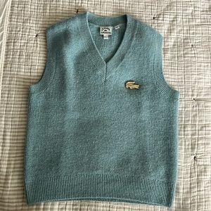 Lacoste x Le FLEUR sweater vest. NWOT
